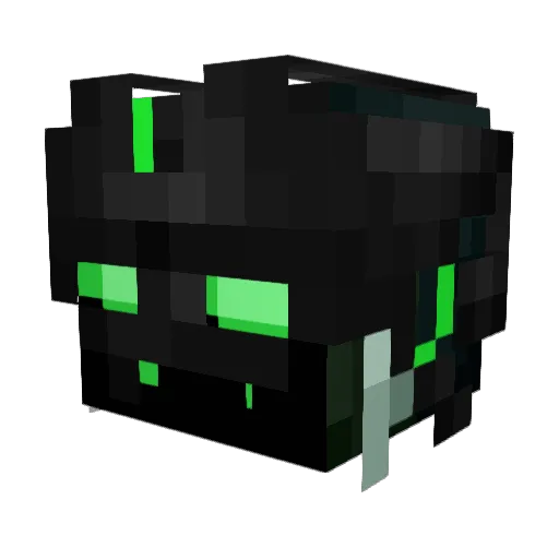moneymeup Minecraft avatar head, 3D render