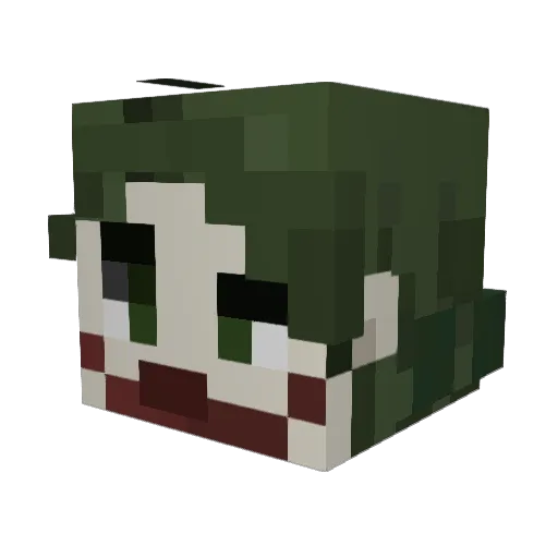 mongoose665 Minecraft avatar head, 3D render