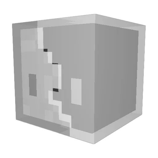 mongpsy Minecraft avatar head, 3D render