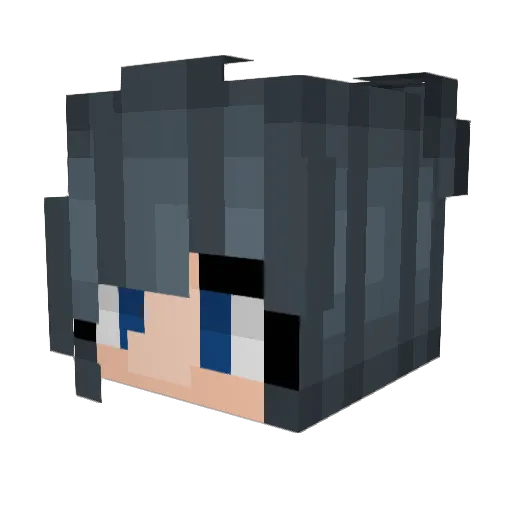 monica32199 Minecraft avatar head, 3D render