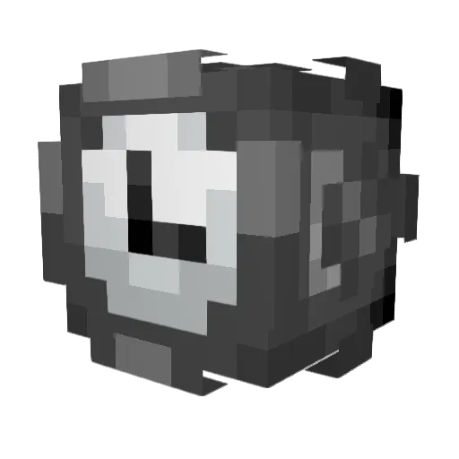 monkayforhell Minecraft avatar head, 3D render