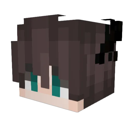 monkdaddy69 Minecraft avatar head, 3D render