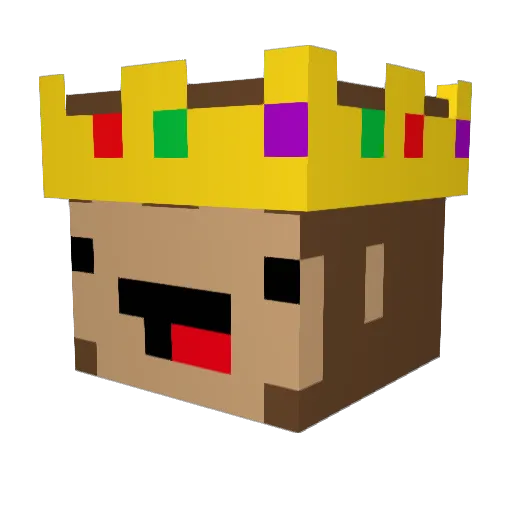 monkeboi1273 Minecraft avatar head, 3D render