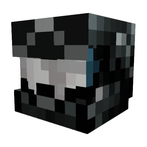monkey27265 Minecraft avatar head, 3D render
