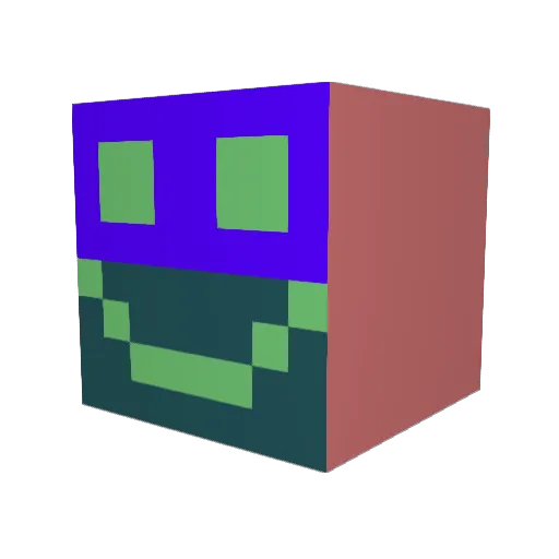 monkey8775 Minecraft avatar head, 3D render
