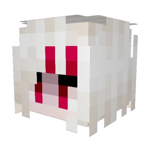 monkeyDmonkey Minecraft avatar head, 3D render