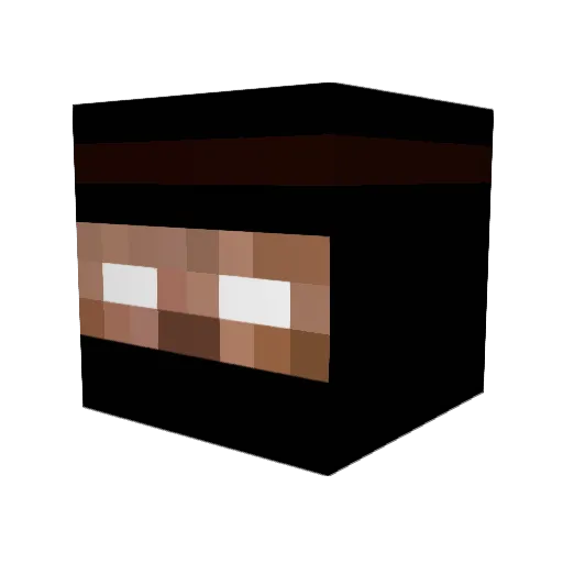 monkey_kc7 Minecraft avatar head, 3D render