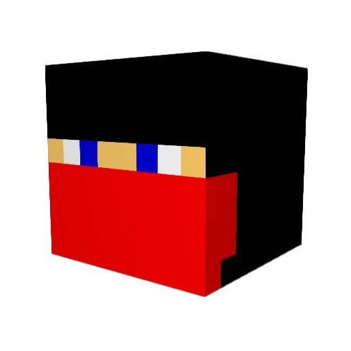 monkeyb0ydodd Minecraft avatar head, 3D render