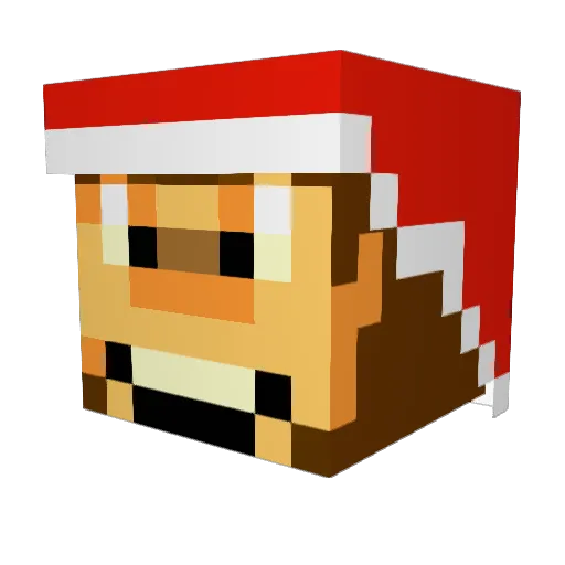 monkeybee11 Minecraft avatar head, 3D render