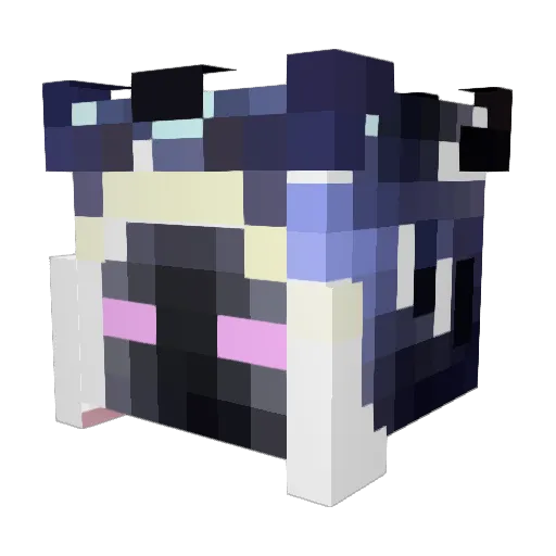 monkeybon42 Minecraft avatar head, 3D render