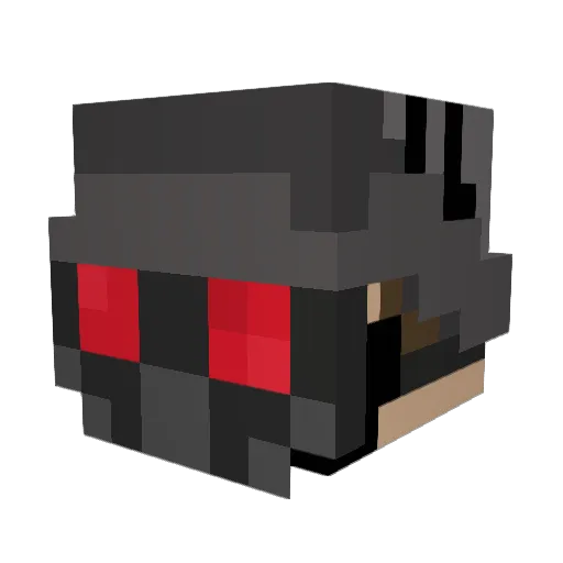 monkeyboy120 Minecraft avatar head, 3D render