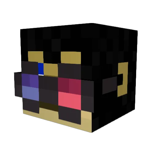 monkeyboy6999 Minecraft avatar head, 3D render