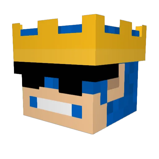 monkeycity17 Minecraft avatar head, 3D render