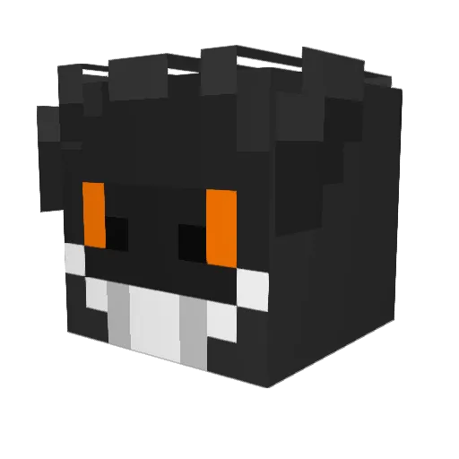 monkeyfromspain Minecraft avatar head, 3D render