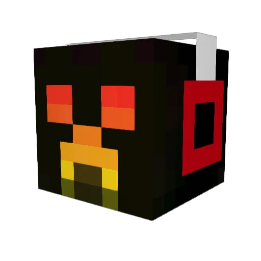 monkeygrill Minecraft avatar head, 3D render