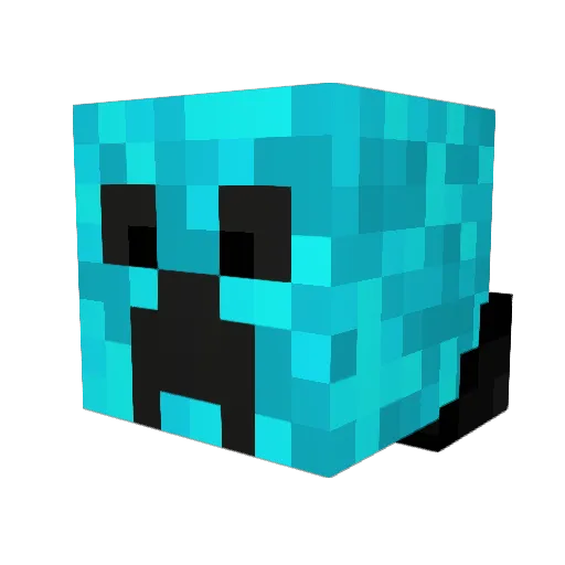 monkeykid27 Minecraft avatar head, 3D render