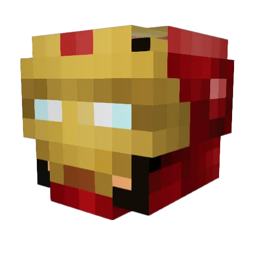 monkeykid88 Minecraft avatar head, 3D render