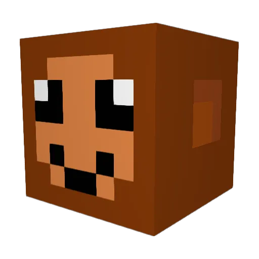 monkeyman31214 Minecraft avatar head, 3D render