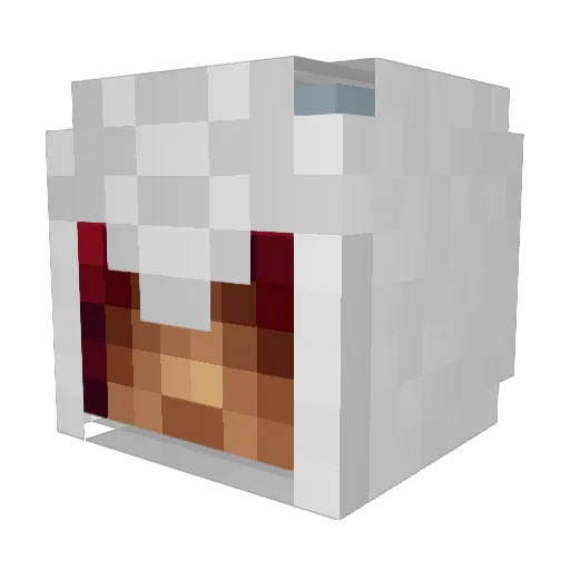 monkeyminer2003 Minecraft avatar head, 3D render