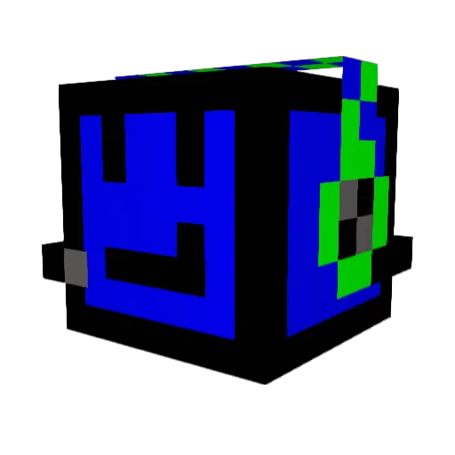 monkeyminer252 Minecraft avatar head, 3D render