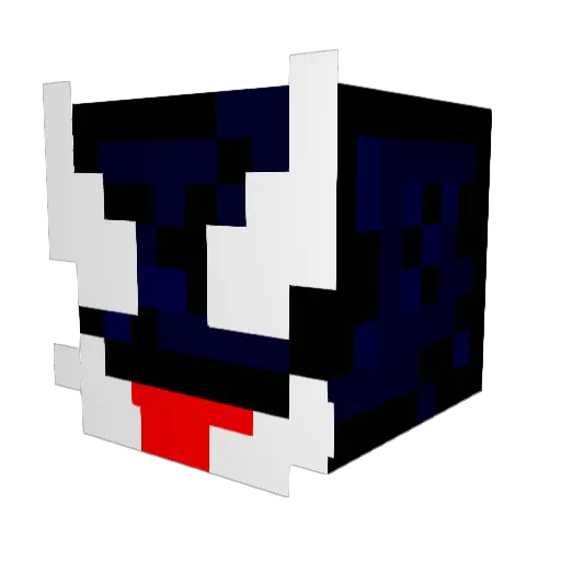 monkeyninja822 Minecraft avatar head, 3D render