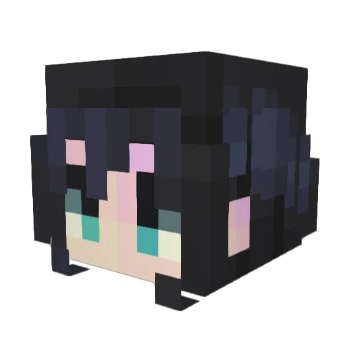 monkeypants2605 Minecraft avatar head, 3D render