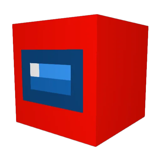 monkeypoks Minecraft avatar head, 3D render