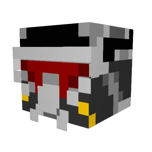 monkeypoofling3 Minecraft avatar head, 3D render