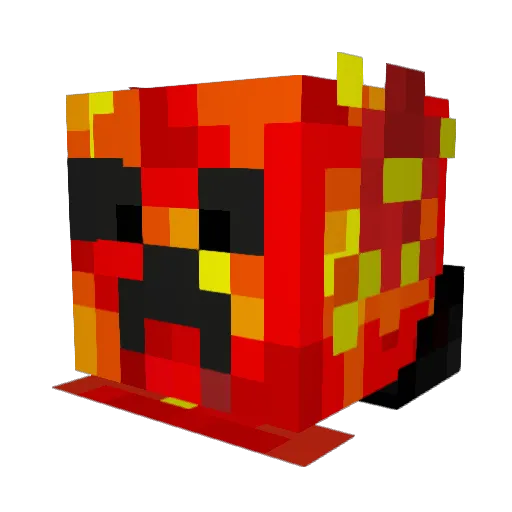 monkeysean Minecraft avatar head, 3D render