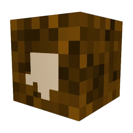 monkeyshake Minecraft avatar head, 3D render