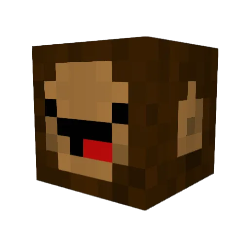 monkeyspluge_415 Minecraft avatar head, 3D render