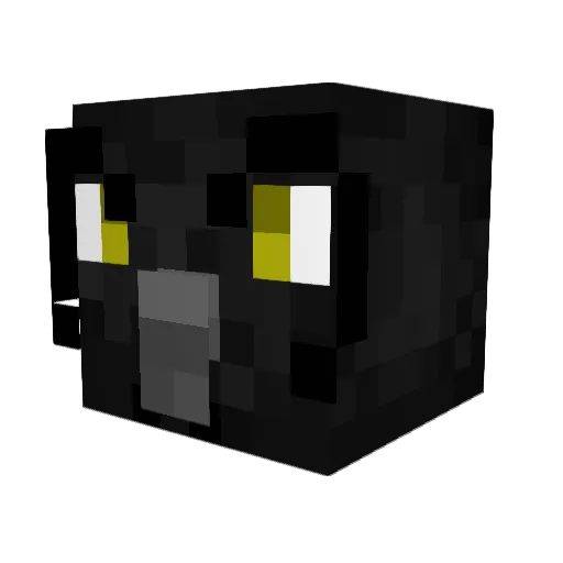 monkeystar365 Minecraft avatar head, 3D render