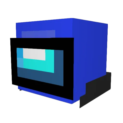 monkeythomastp Minecraft avatar head, 3D render