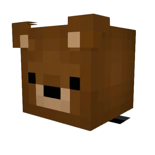 monkeywizzard01 Minecraft avatar head, 3D render