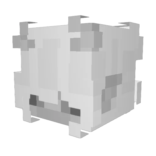 monkiwi Minecraft avatar head, 3D render