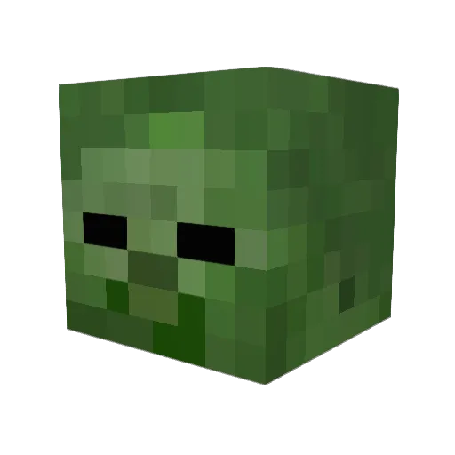 monkpunk223 Minecraft avatar head, 3D render