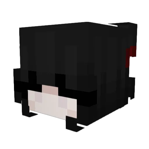monkylvr78 Minecraft avatar head, 3D render