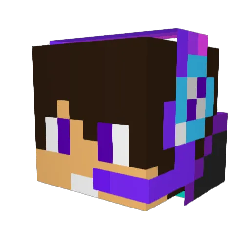 monokuma_1215 Minecraft avatar head, 3D render