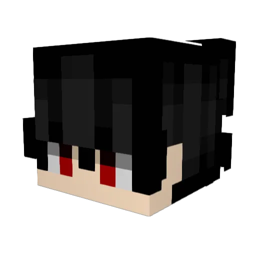 monoszef Minecraft avatar head, 3D render