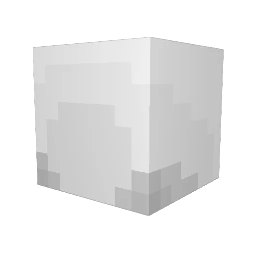 monsoon_ Minecraft avatar head, 3D render