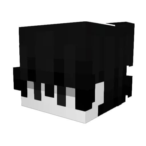 monster9007 Minecraft avatar head, 3D render
