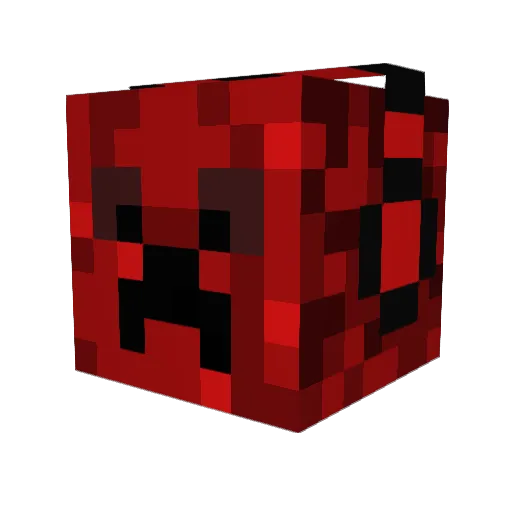 monster901 Minecraft avatar head, 3D render