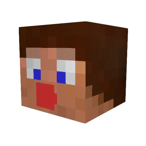 monster_jaeger Minecraft avatar head, 3D render