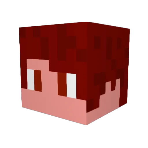 monster_joker14 Minecraft avatar head, 3D render