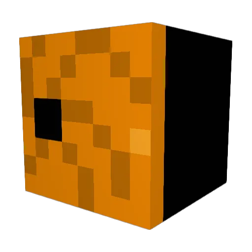 monster_o Minecraft avatar head, 3D render
