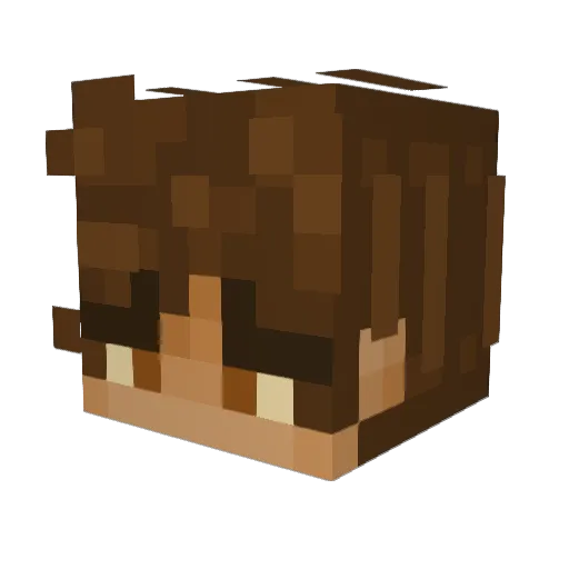 monsterboy43 Minecraft avatar head, 3D render