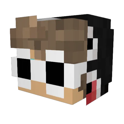 monsterman_5000 Minecraft avatar head, 3D render
