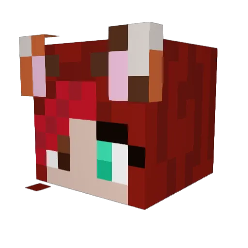 monsterpotato9 Minecraft avatar head, 3D render