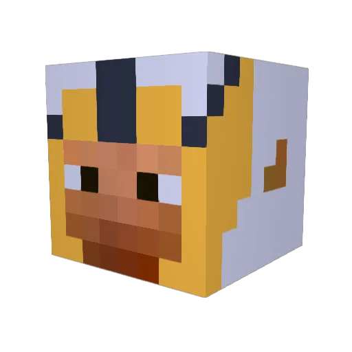 monstertiger__1 Minecraft avatar head, 3D render