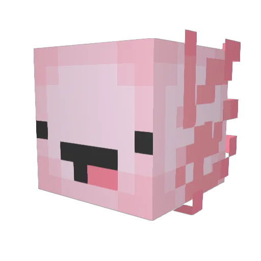 monsterzac007 Minecraft avatar head, 3D render